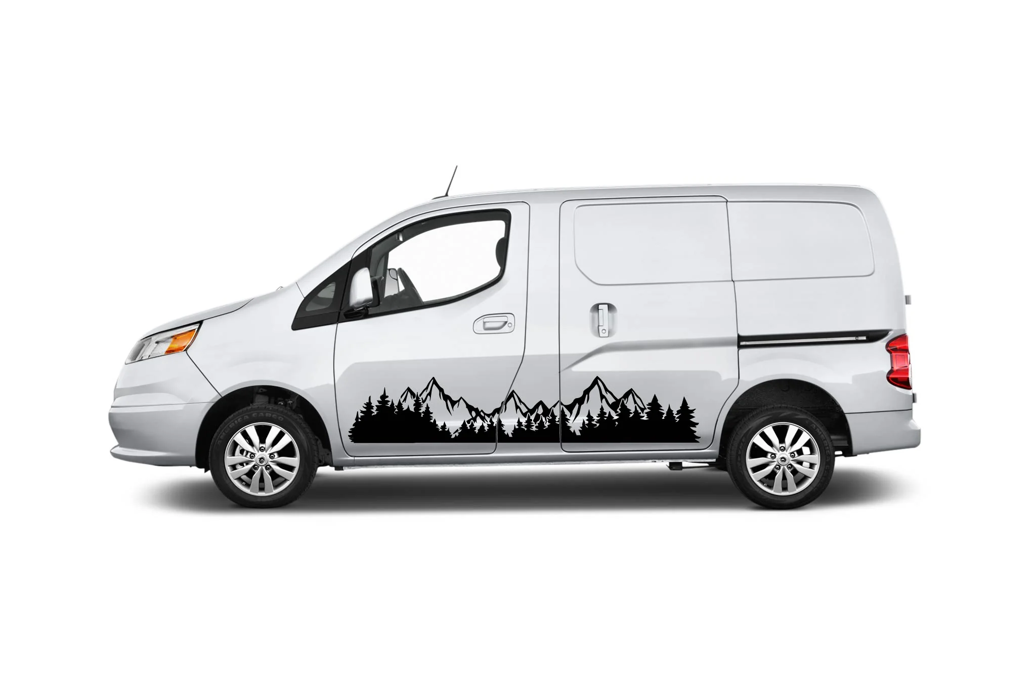 DECALS COMPATIBLE WITH NISSAN NV200