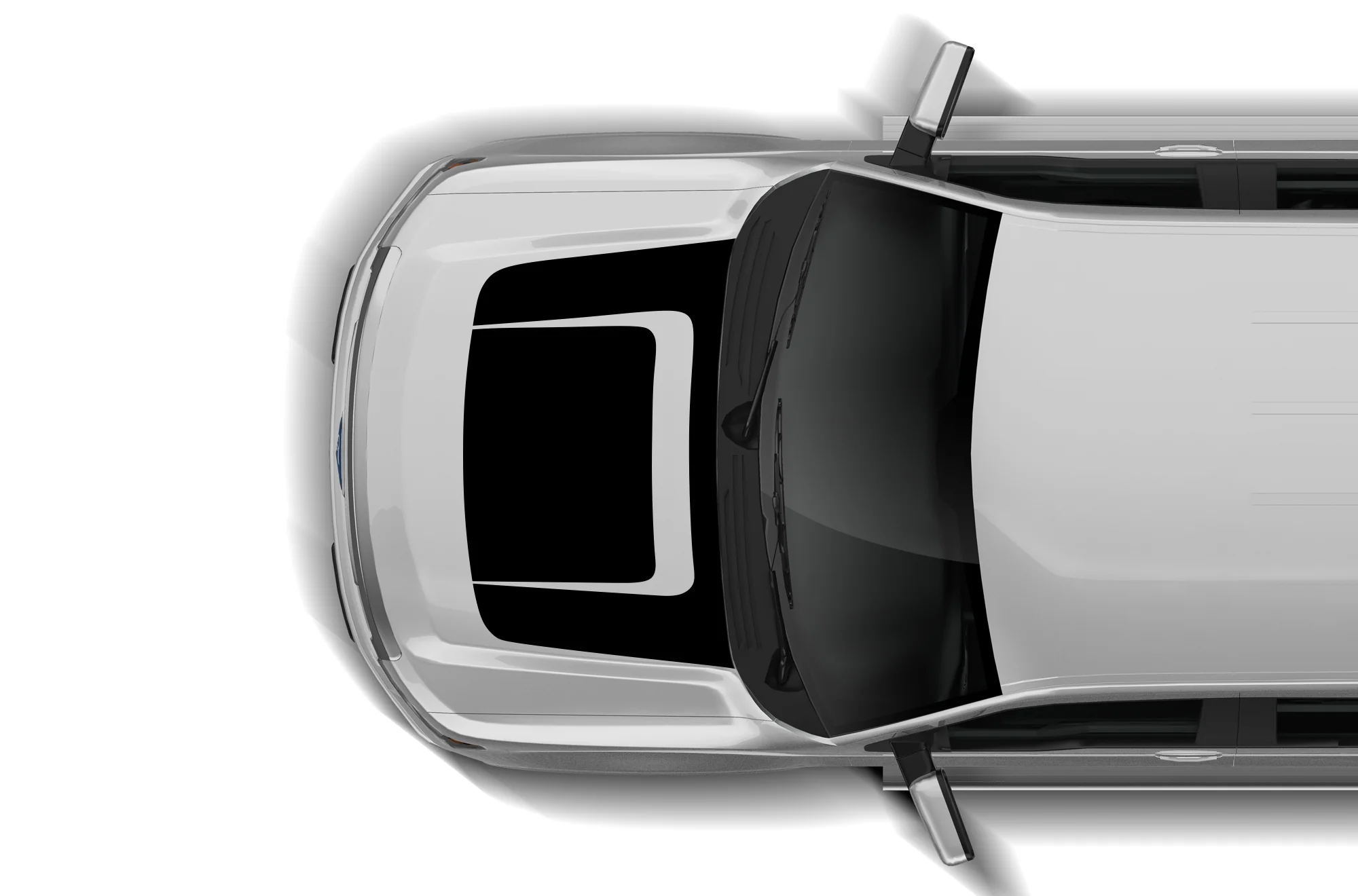 Blackout Hood Graphics Vinyl Decals Compatible with Ford F150 2009-2014