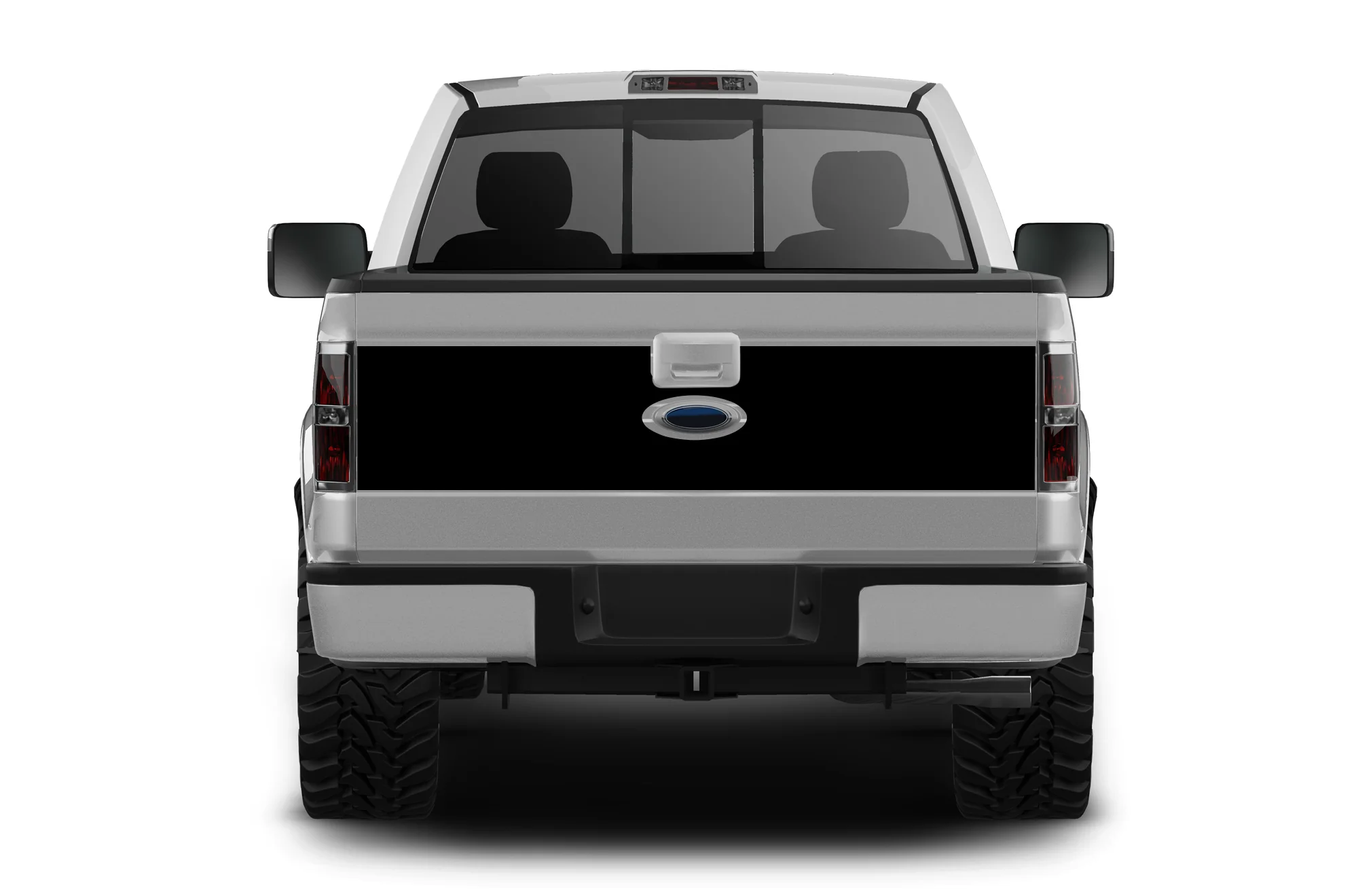 Blackout Tailgate Graphics Decals Compatible with Ford F150 2009-2014