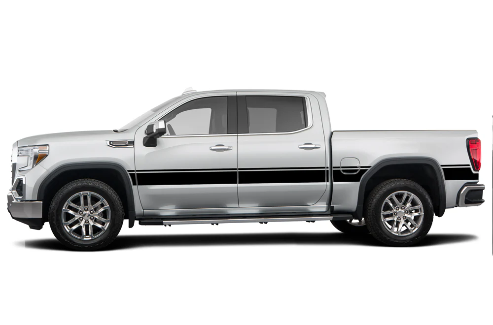 DECALS COMPATIBLE FOR GMC SIERRA