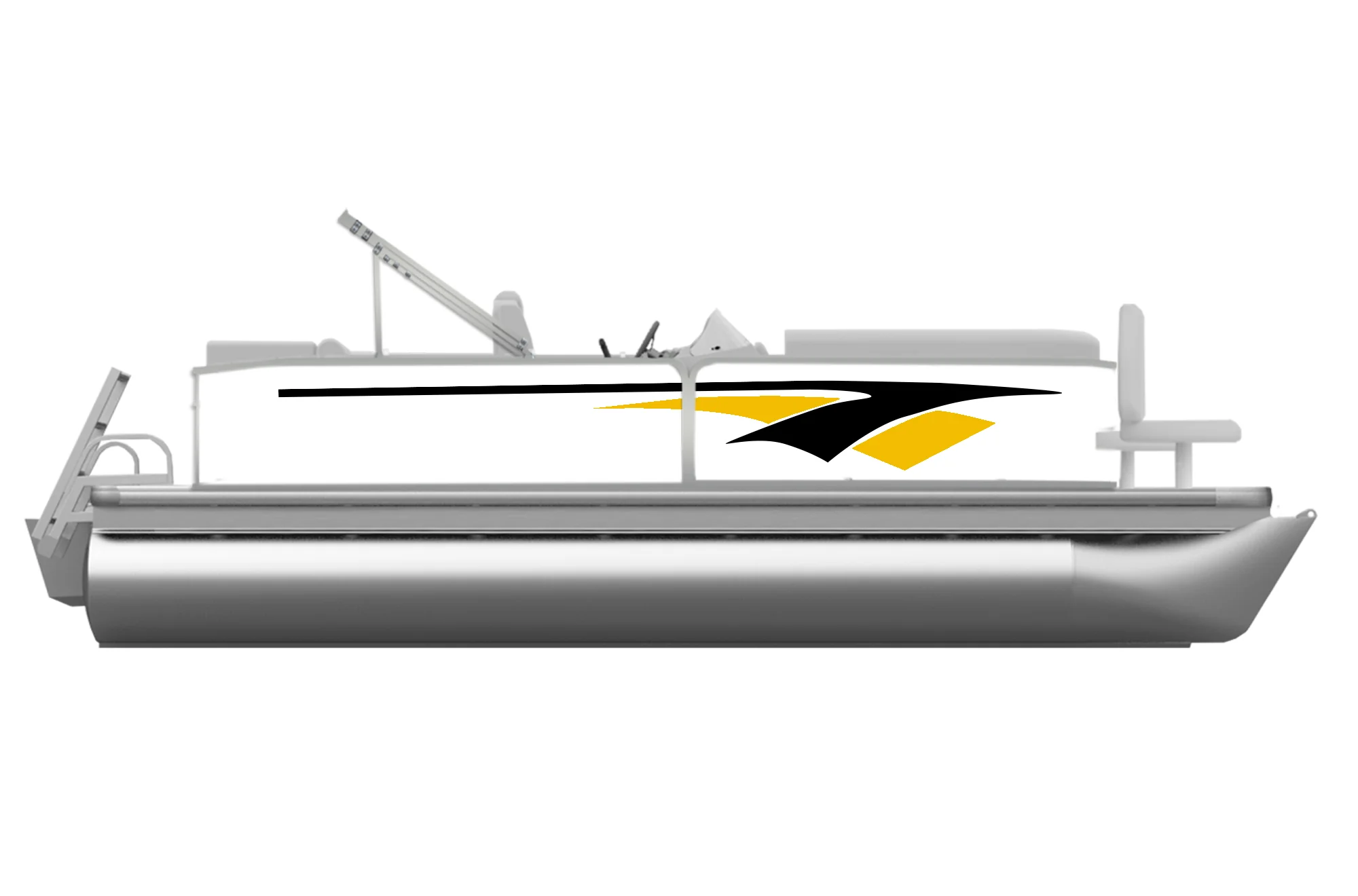 Marine Lance Decals and Graphics for Pontoon Boats - Image 4