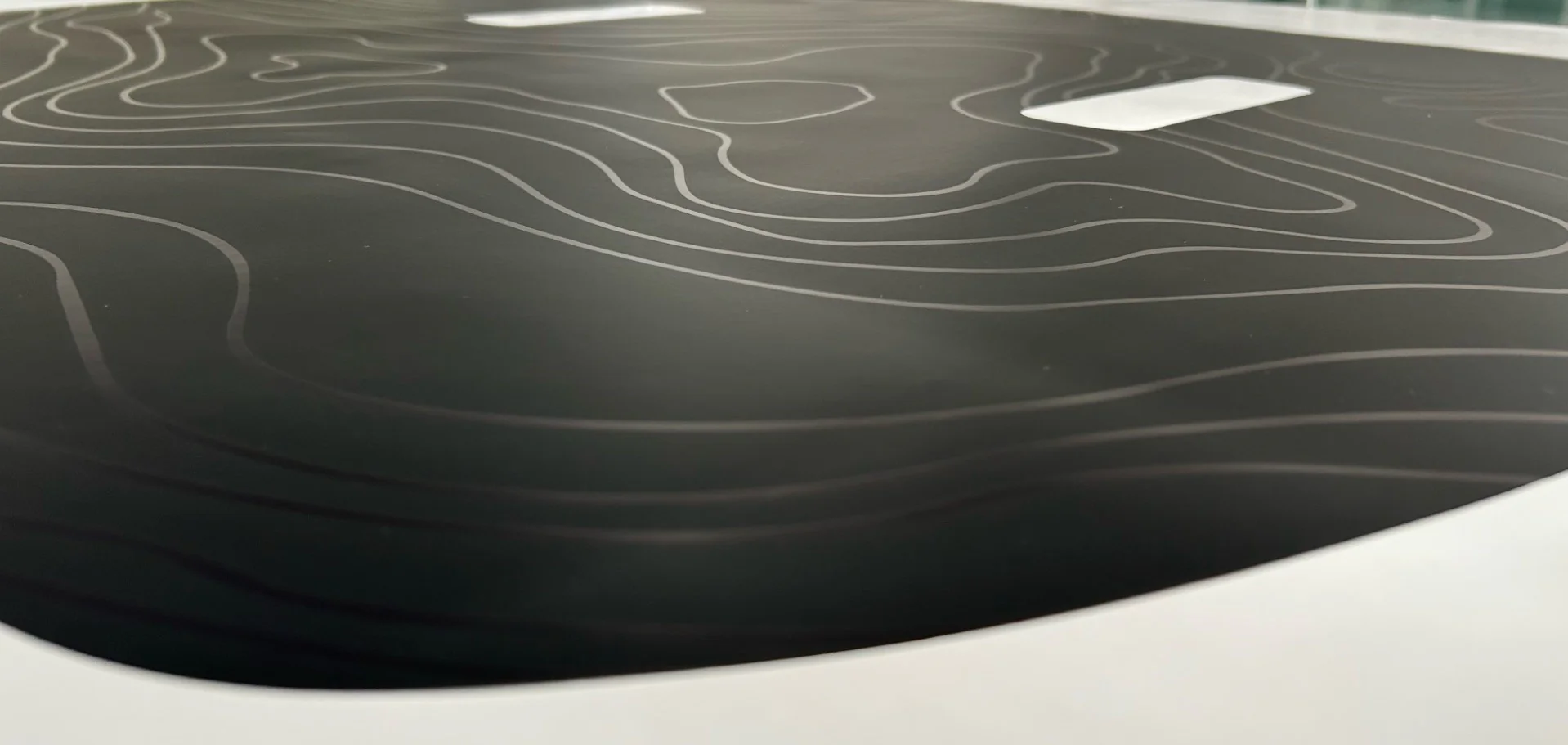 Topographic Hood Graphics Vinyl Decals Compatible with Jeep JK Wrangler 2007-2018 - Image 4